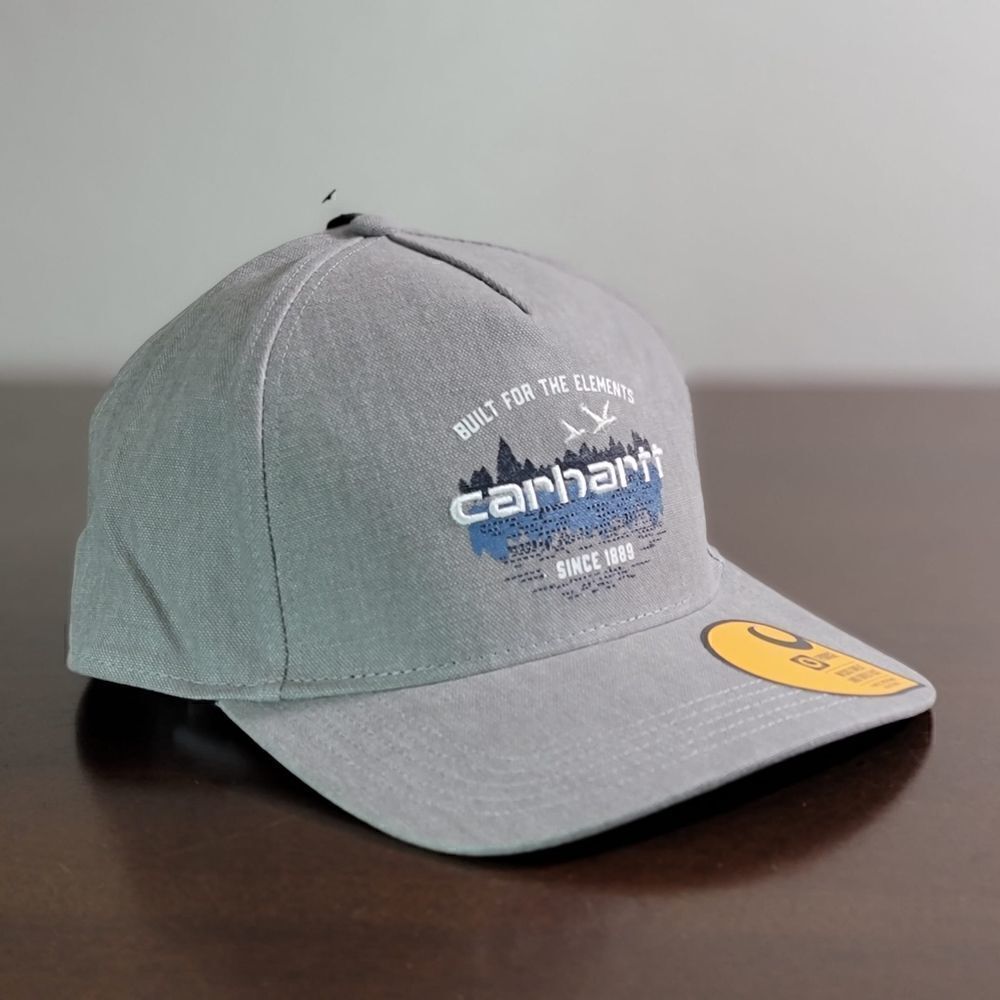 Carhartt Force Women's Cap One-Size Unisex Gray White Blue Brand New